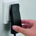 Smart Plug German outlet black L1.6m German plug S2:3way TSD